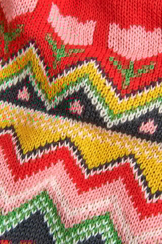 Trui-jurk - Rood