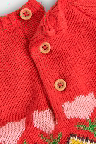 Trui-jurk - Rood