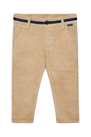 Velours Broek - Beige