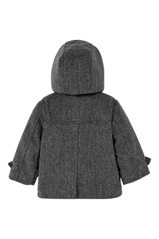 Dufflecoat met Capuchon - Grijs
