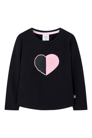 T-shirt - Zwart