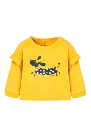 T-shirt en Legging - Geel en Zwart