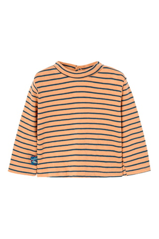 T-shirt en Tuinbroek - Oranje en Blauw