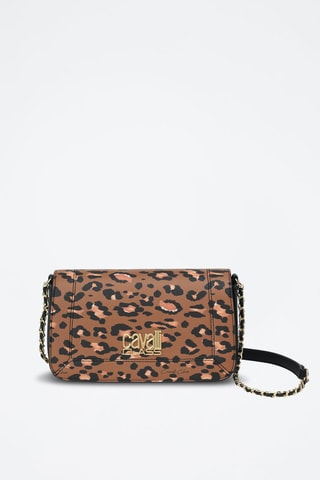 Sac bandoulière Luciana - Noir et marron