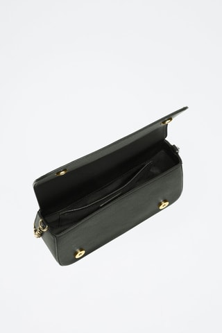 Sac bandoulière Luciana - Noir et marron