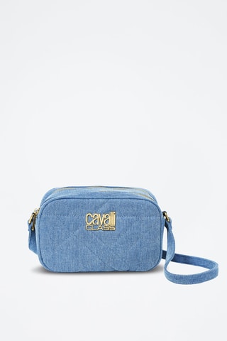 Sac bandoulière en jean Cinzia - Ciel