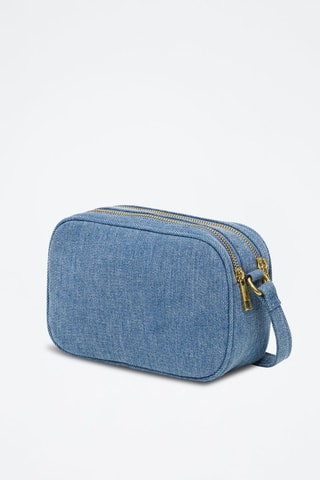 Sac bandoulière en jean Cinzia - Ciel