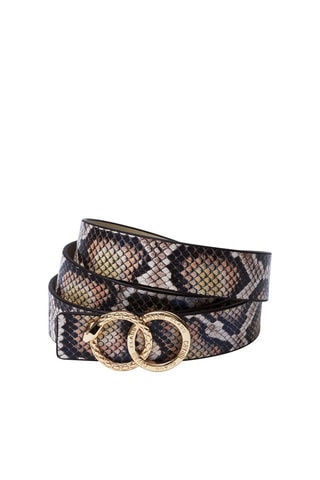 Ceinture réversible - Beige