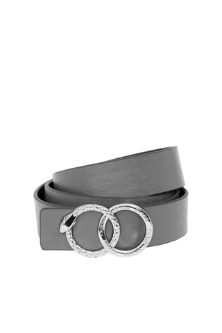 Ceinture réversible - Gris clair