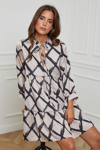 Robe patineuse - Beige