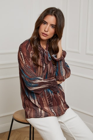 Blouse - Marron