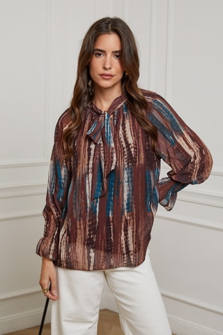 Blouse - Marron
