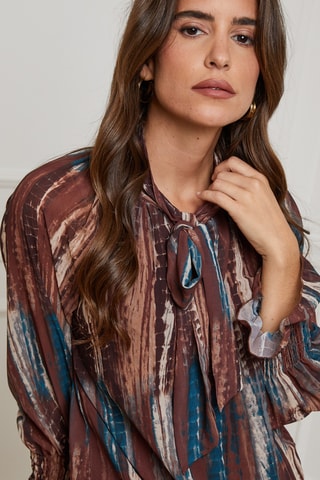 Blouse - Marron