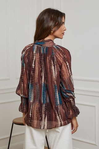 Blouse - Marron