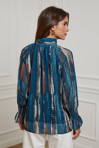 Blouse - Bleu pétrole