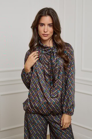 Blouse - Marron