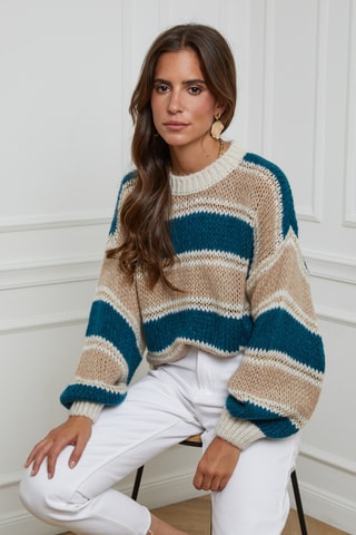 Pull - Bleu canard