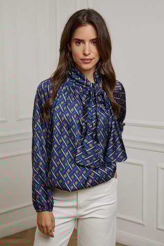Blouse - Bleu marine