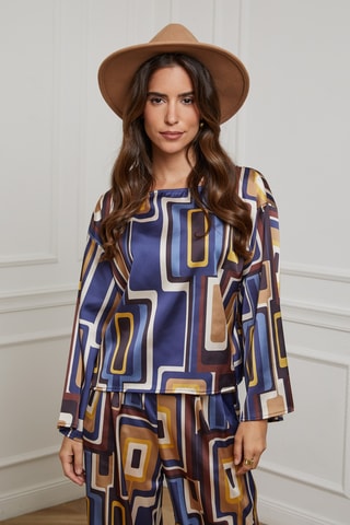 Blouse - Bleu marine