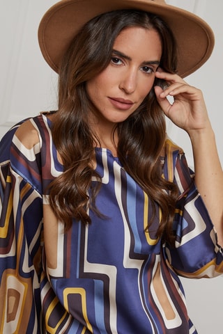 Blouse - Bleu marine