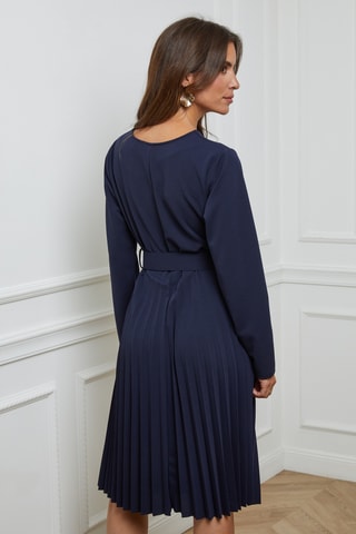 Robe patineuse - Bleu marine