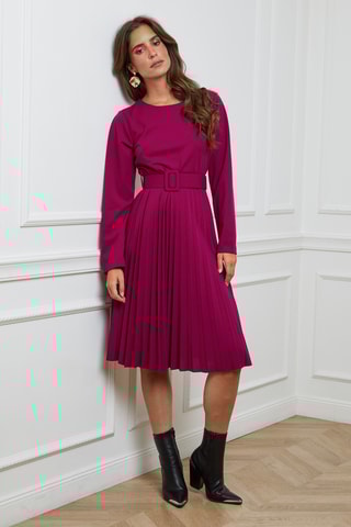 Robe patineuse - Prune