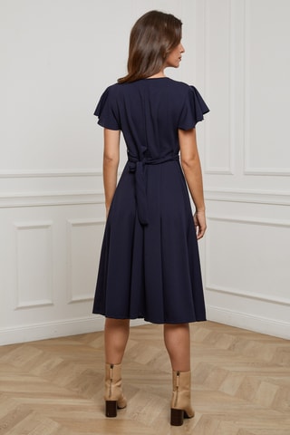 Robe patineuse - Bleu marine