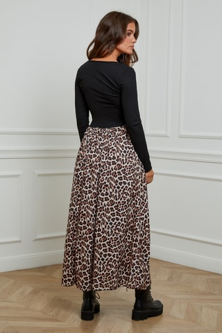 Robe midi - Noir