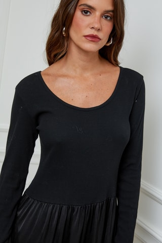 Robe longue - Noir