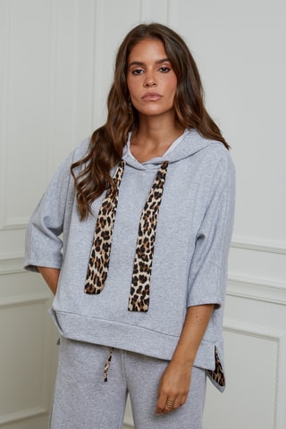 Sweat à capuche - Gris