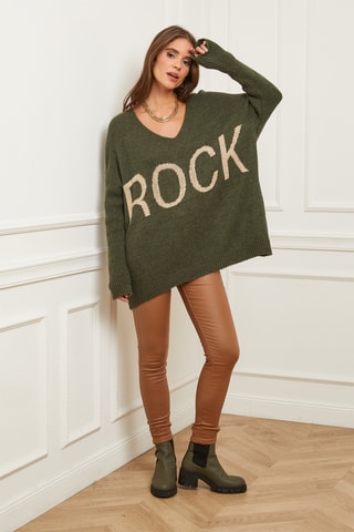 Pull oversize - Kaki