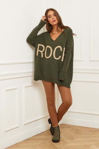 Pull oversize - Kaki