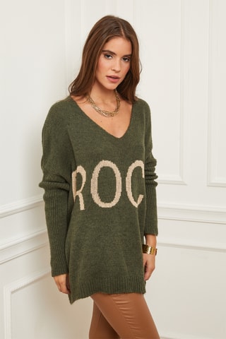Pull oversize - Kaki