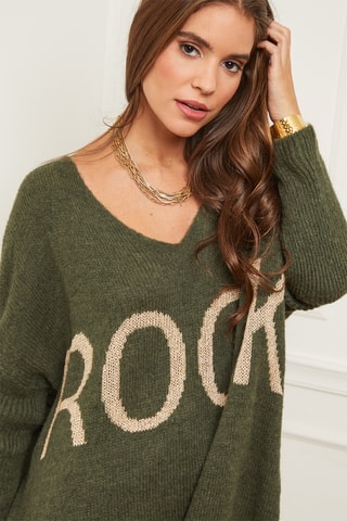 Pull oversize - Kaki