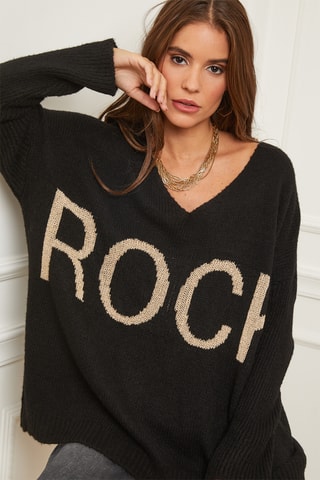 Pull oversize - Noir