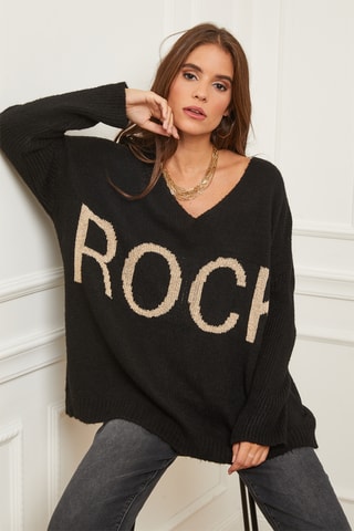 Pull oversize - Noir