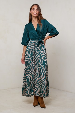 Robe longue - Vert