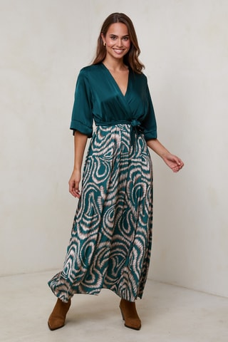 Robe longue - Vert