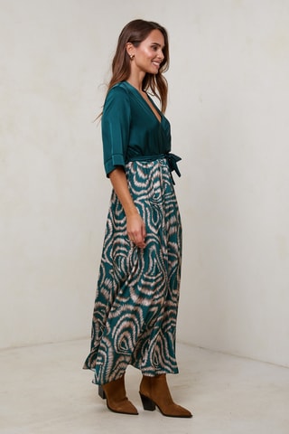 Robe longue - Vert