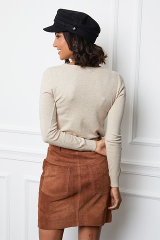 Pull en cachemire - Beige