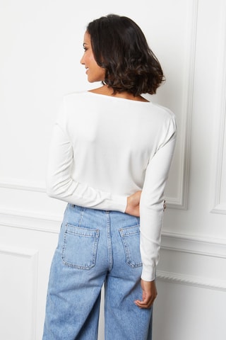 Pull en cachemire - Blanc