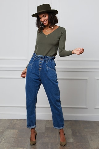 Pull en cachemire - Kaki