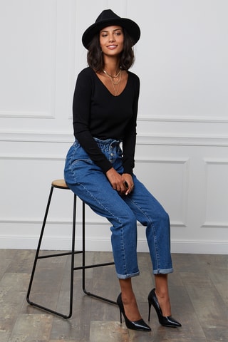 Pull en cachemire - Noir