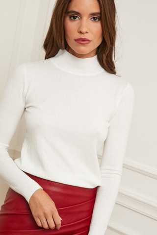 Pull en cachemire - Blanc