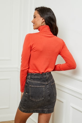 Pull en cachemire - Orange