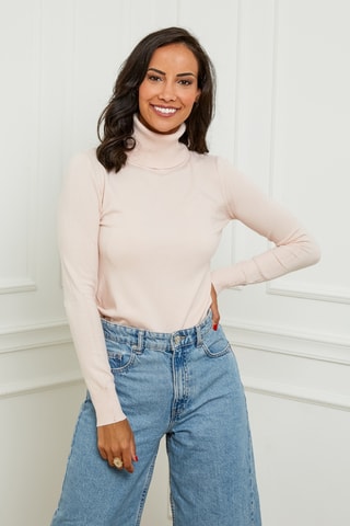 Pull en cachemire - Rose pâle