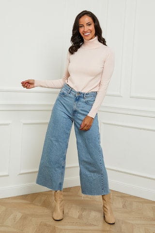 Pull en cachemire - Rose pâle