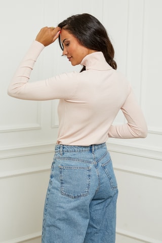 Pull en cachemire - Rose pâle