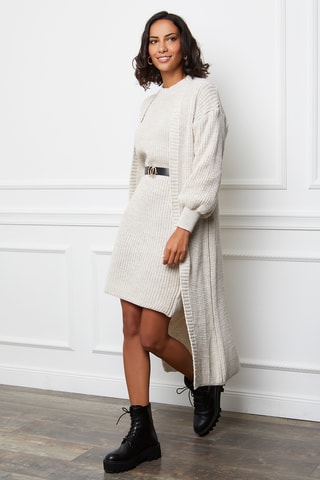 Gilet long - Beige