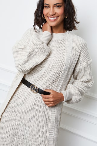 Gilet long - Beige